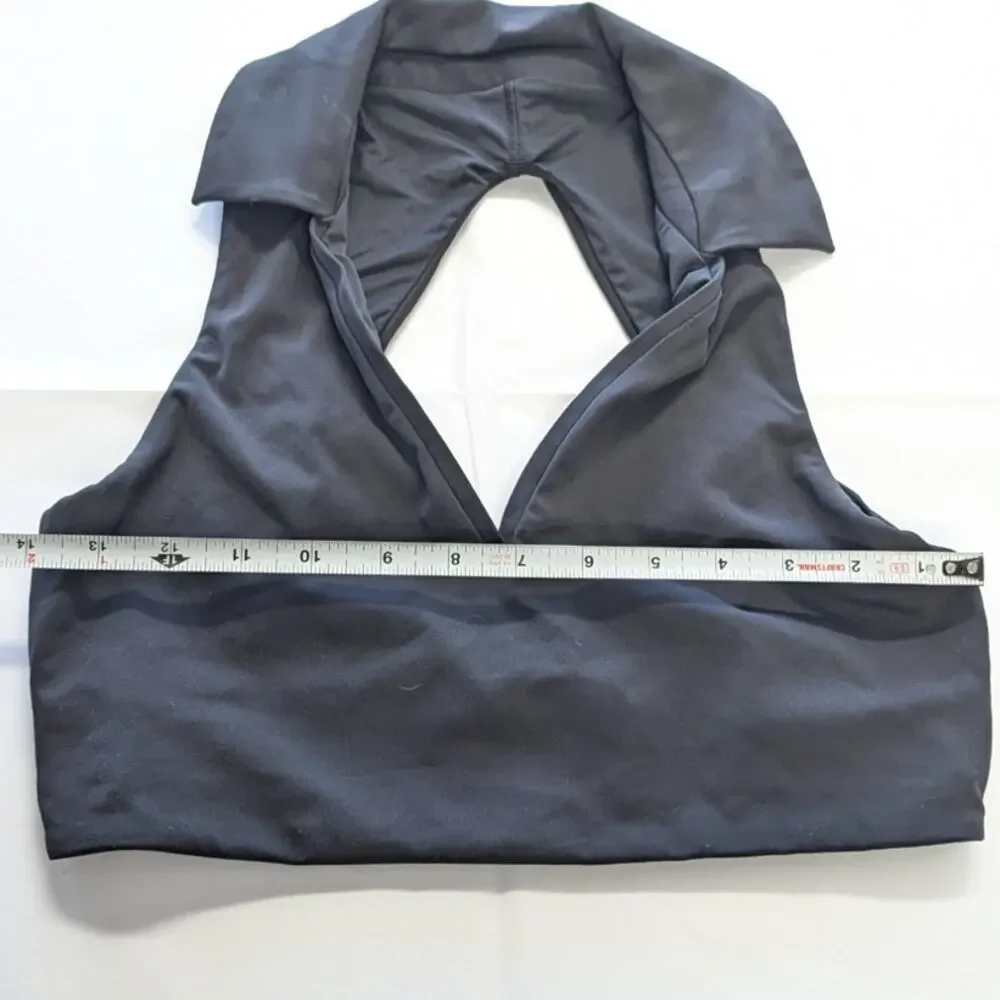 Lululemon Collared Tennis Longline Bra *Medium Support, B/C Cup Crop Polo Top 8